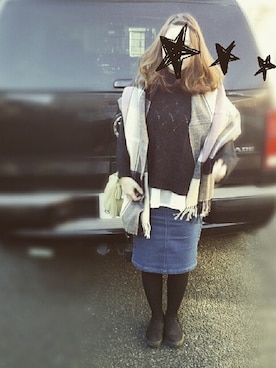 y + aさん(レディース・160cm)の冬コーディネート