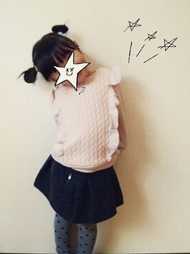 y + aさん(キッズ・100cm)の冬コーディネート