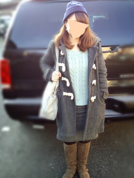 y + aさん(レディース・160cm)の冬コーディネート