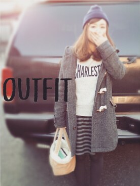 y + aさん（レディース・160cm）の冬コーディネート