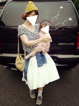 y + aさん（レディース・160cm）の夏コーディネート