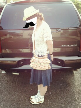 y + aさん（レディース・160cm）の夏コーディネート