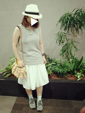 y + aさん（レディース・160cm）の夏コーディネート