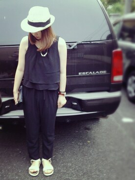 y + aさん（レディース・160cm）の夏コーディネート