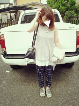 y + aさん（レディース・160cm）の夏コーディネート