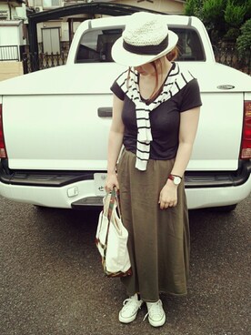 y + aさん（レディース・160cm）の夏コーディネート