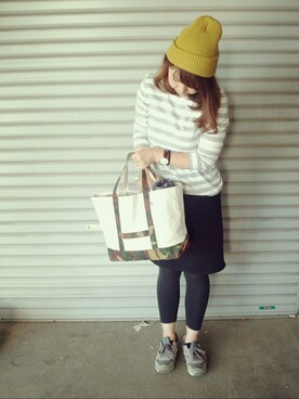 y + aさん(レディース・160cm)の秋コーディネート