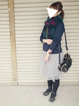 y + aさん（レディース・160cm）の冬コーディネート