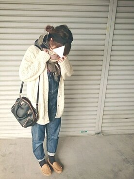 y + aさん（レディース・160cm）の冬コーディネート