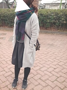 y + aさん(レディース・160cm)の冬コーディネート