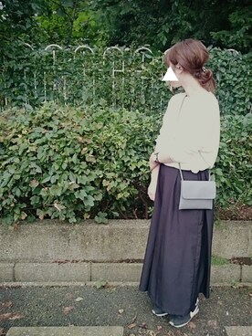 「Lovedrose&Co.（ラブドゥローズアンドコー.）のアイテム」を使った、y + aさん（レディース・160cm）の秋コーディネート