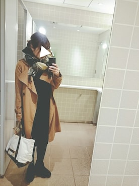 y + aさん（レディース・160cm）の冬コーディネート