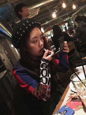 「Marc by Marc Jacobs（マークバイマークジェイコブス）のアイテム（ハンチング/ベレー帽）」を使った、xix93さん（レディース・156cm）の春コーディネート