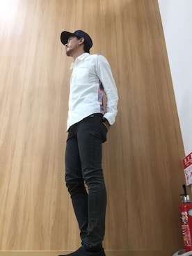 「COTA（コタ）のアイテム」を使った、hajimeさん（メンズ・177cm）の秋コーディネート