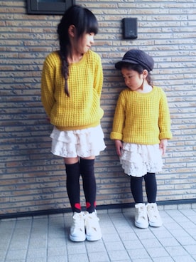 kakeriko418さん(キッズ・130cm)の春コーディネート