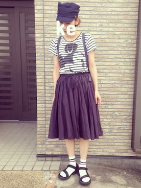 kakeriko418さん（レディース・162cm）の夏コーディネート