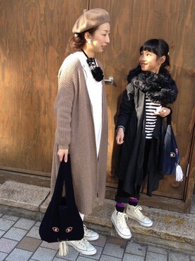 kakeriko418さん（レディース・162cm）の冬コーディネート