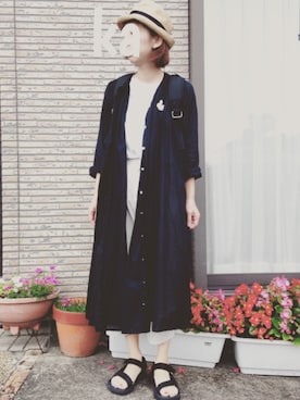 kakeriko418さん（レディース・162cm）の夏コーディネート