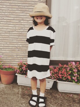 kakeriko418さん（キッズ・130cm）の夏コーディネート