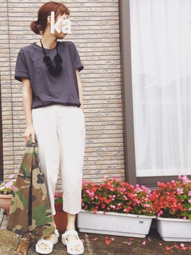 kakeriko418さん（レディース・162cm）の夏コーディネート