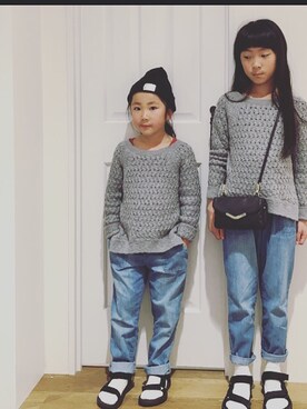 kakeriko418さん（キッズ・110cm）の春コーディネート