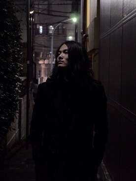 「Alexander McQueen（アレキサンダーマックイーン）のアイテム（ジャケット/アウター）」を使った、樫山瑠稀さん（メンズ・180cm）の秋コーディネート