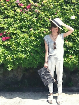 SHIORI HIRAI◡̈さん（レディース・153cm）の春コーディネート