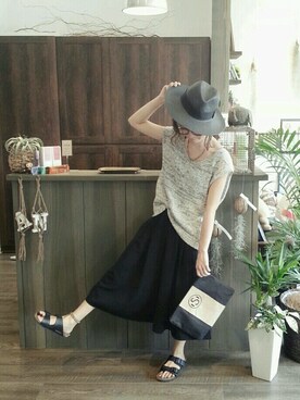 SHIORI HIRAI◡̈さん(レディース・153cm)の春コーディネート