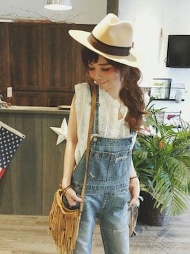 SHIORI HIRAI◡̈さん（レディース・153cm）の夏コーディネート