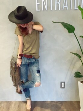 SHIORI HIRAI◡̈さん（レディース・153cm）の秋コーディネート