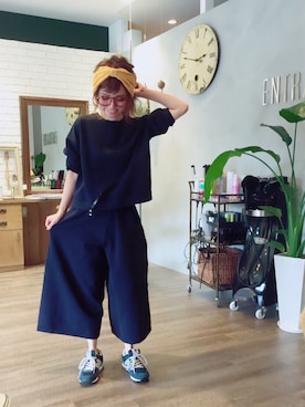 SHIORI HIRAI◡̈さん（レディース・153cm）の秋コーディネート