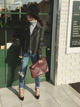 SHIORI HIRAI◡̈さん（レディース・153cm）の春コーディネート