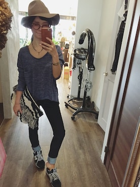 SHIORI HIRAI◡̈さん（レディース・153cm）の春コーディネート