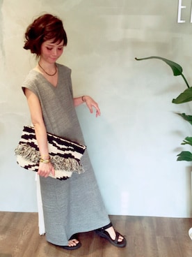 SHIORI HIRAI◡̈さん（レディース・153cm）の春コーディネート