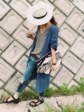 SHIORI HIRAI◡̈さん（レディース・153cm）の春コーディネート