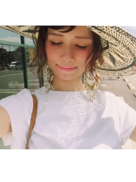 SHIORI HIRAI◡̈さん（レディース・153cm）の夏コーディネート