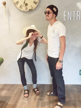 SHIORI HIRAI◡̈さん（レディース・153cm）の夏コーディネート