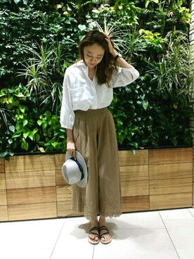 伊藤 有希さん(レディース・168cm)の夏コーディネート