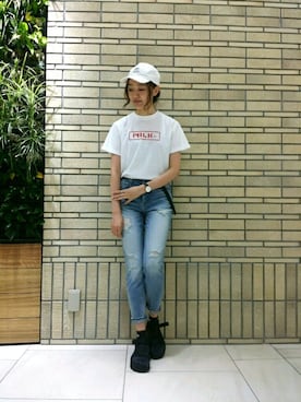 伊藤 有希さん（レディース・168cm）の夏コーディネート