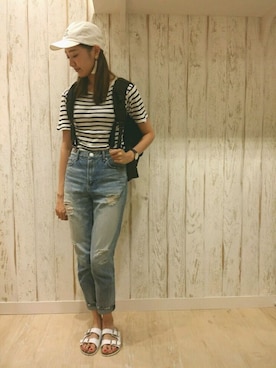 伊藤 有希さん（レディース・168cm）の夏コーディネート