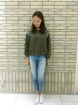 伊藤 有希さん（レディース・168cm）の夏コーディネート