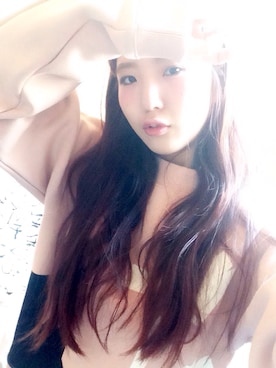 「前髪ぱっつん」｜r.さん（レディース・159cm・20代）の春コーディネート