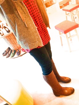 「enchanted prima（エンチャンテッドプリマ）のアイテム」を使った、るるるさん（レディース・156cm）の秋コーディネート