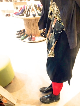 「サイドゴアブーツ」｜るるるさん（レディース・156cm）の秋コーディネート