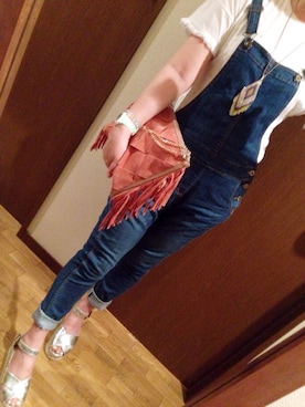 「YEVS（イーブス）のアイテム（バッグ）」を使った、yukkeyさん（レディース・168cm）の夏コーディネート