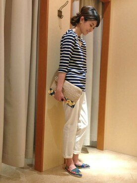 mauさん（レディース・170cm）の春コーディネート