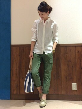 mauさん（レディース・170cm）の春コーディネート