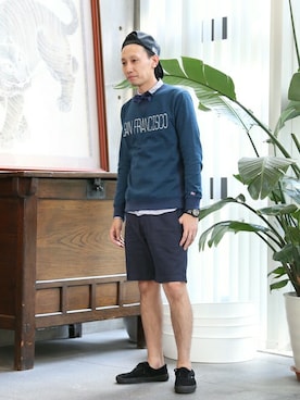 KKさん（メンズ・176cm）の夏コーディネート