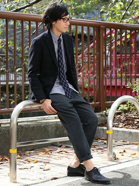 KKさん（メンズ・176cm）の秋コーディネート