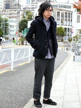 KKさん（メンズ・176cm）の冬コーディネート